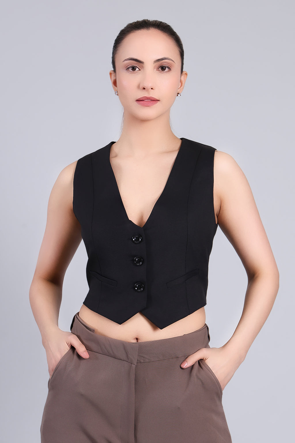 Maison Black Vest